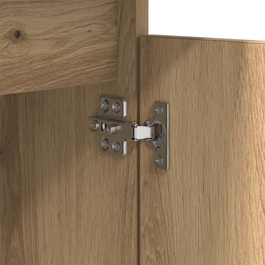 Cabinet de chevet 2 pcs chêne artisanal 40 x 35 x 70 cm - XIOS