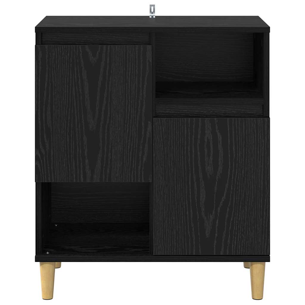 Buffet Chêne noir 35 x 60 x 70 cm Bois d'ingénierie - XIOS