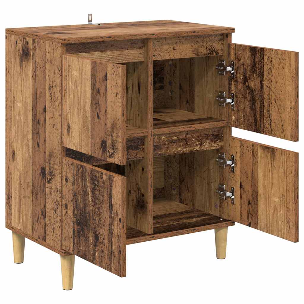 Buffet Bois Ancien 60 x 35 x 70 cm Bois d'ingénierie - XIOS