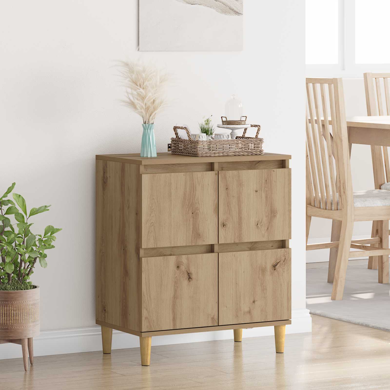 Buffet Chêne artisanal 60 x 35 x 70 cm Bois d'ingénierie - XIOS
