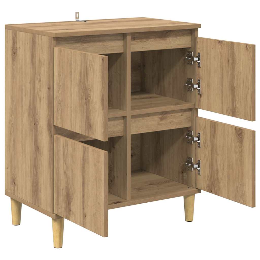 Buffet Chêne artisanal 60 x 35 x 70 cm Bois d'ingénierie - XIOS