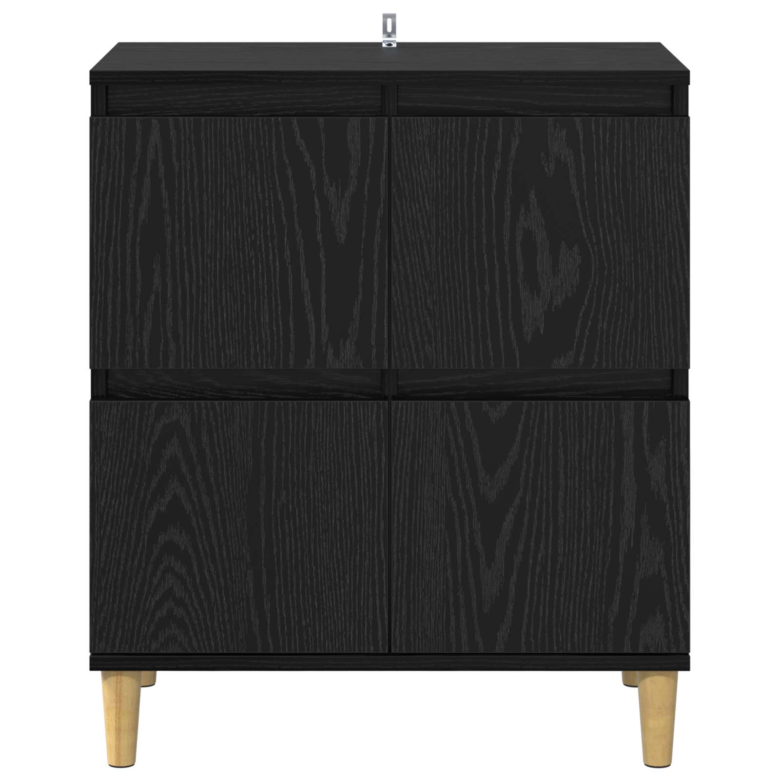 Buffet Chêne noir 60 x 35 x 70 cm Bois d'ingénierie - XIOS
