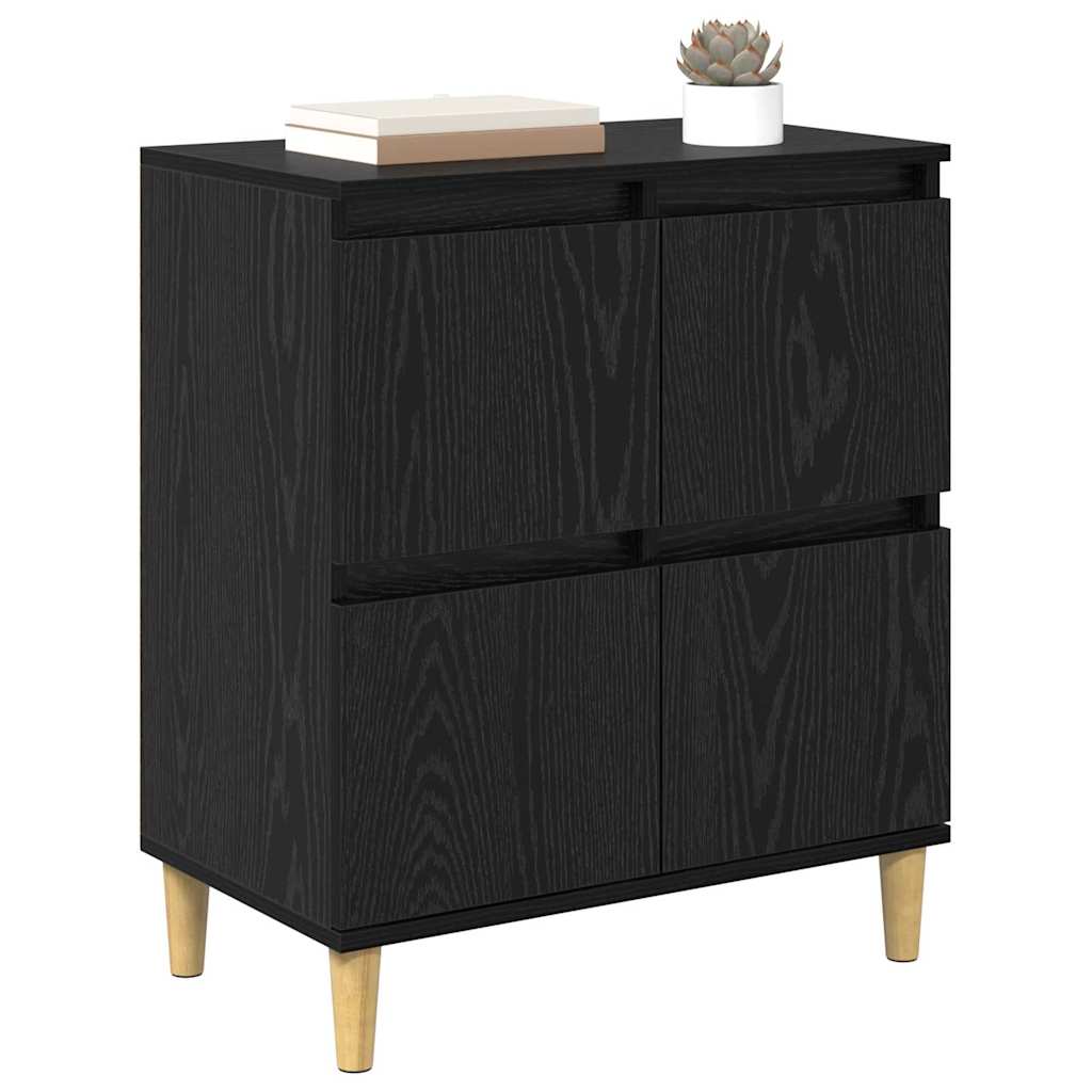 Buffet Chêne noir 60 x 35 x 70 cm Bois d'ingénierie - XIOS