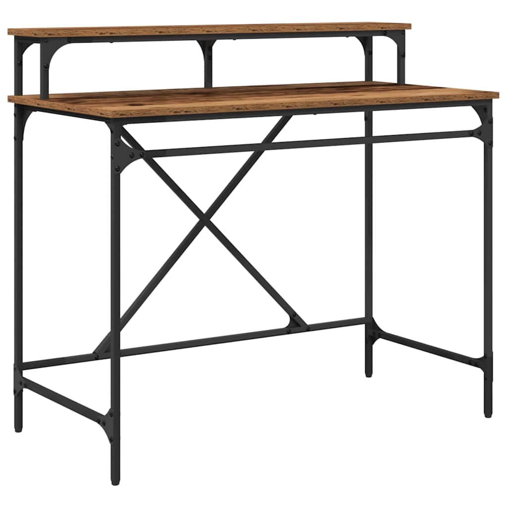 Bureau Bois Ancien 100 x 50 x 90 cm Bois d'ingénierie