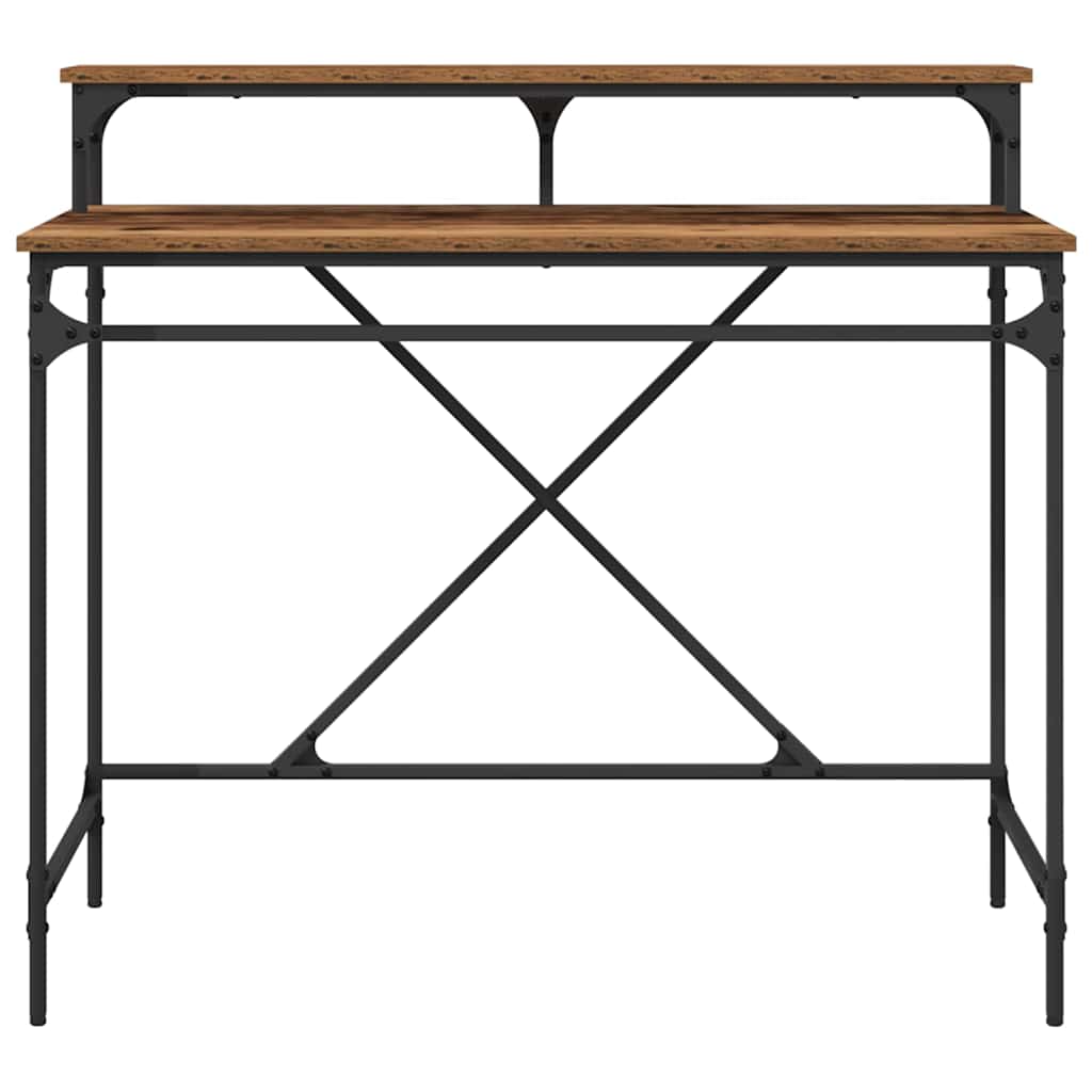 Bureau Bois Ancien 100 x 50 x 90 cm Bois d'ingénierie - XIOS