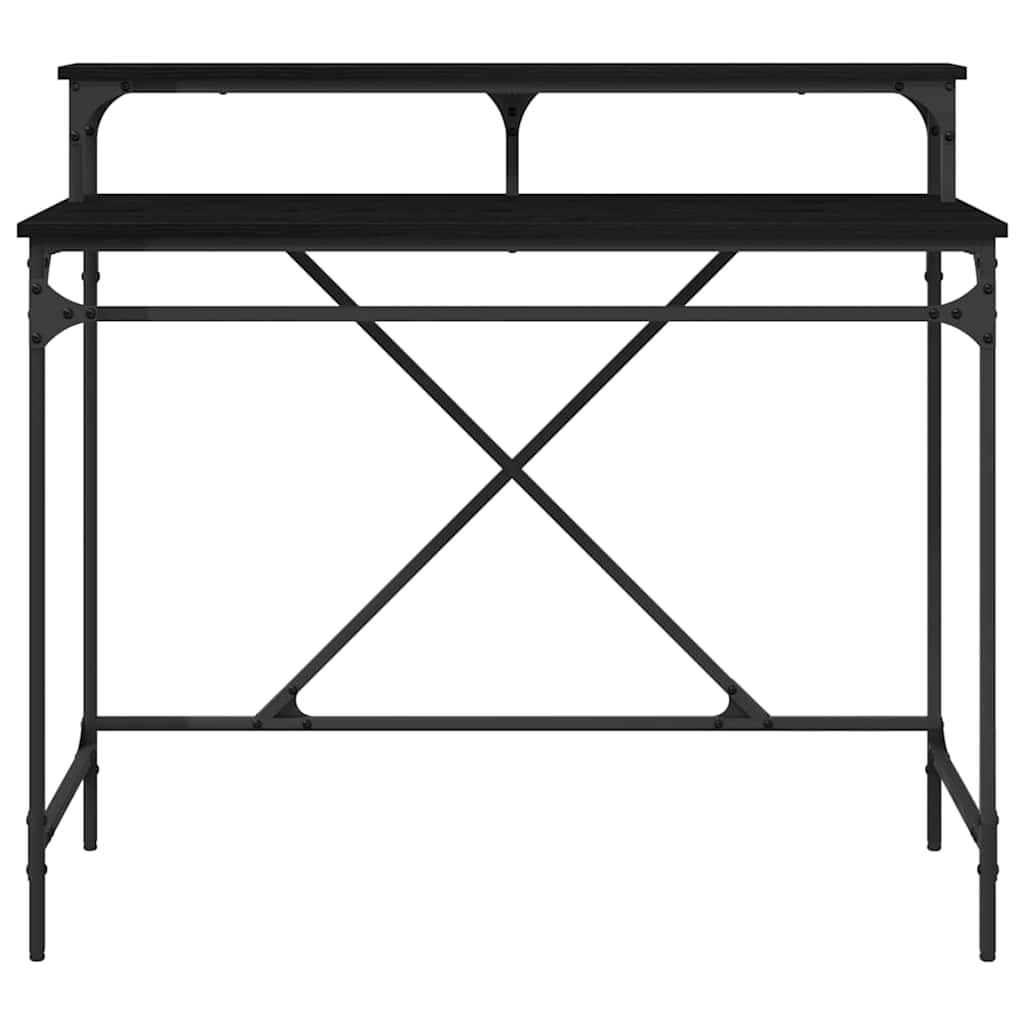 Bureau Chêne noir 100 x 50 x 90 cm Bois d'ingénierie - XIOS