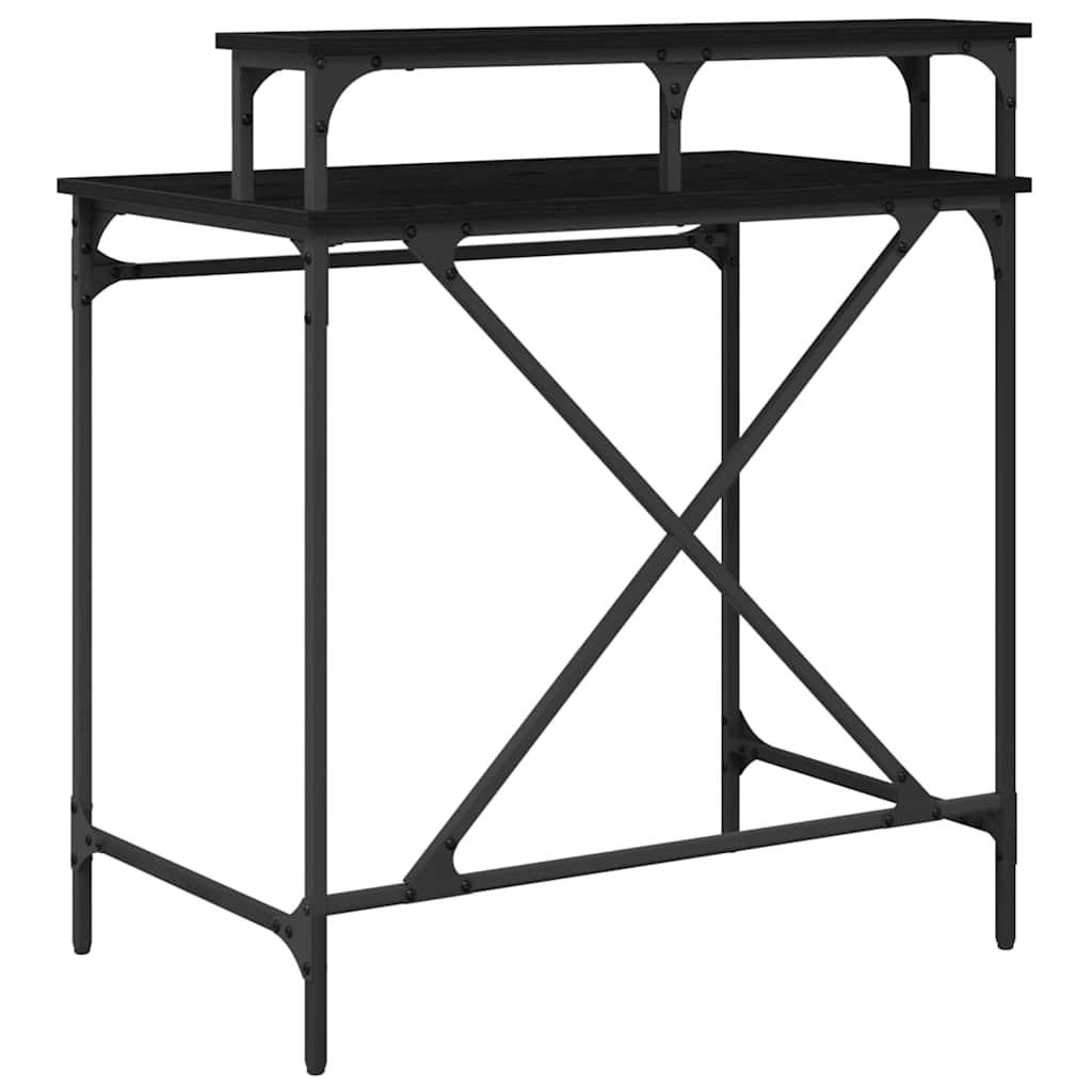 Bureau Chêne noir 80 x 50 x 90 cm Bois d'ingénierie - XIOS