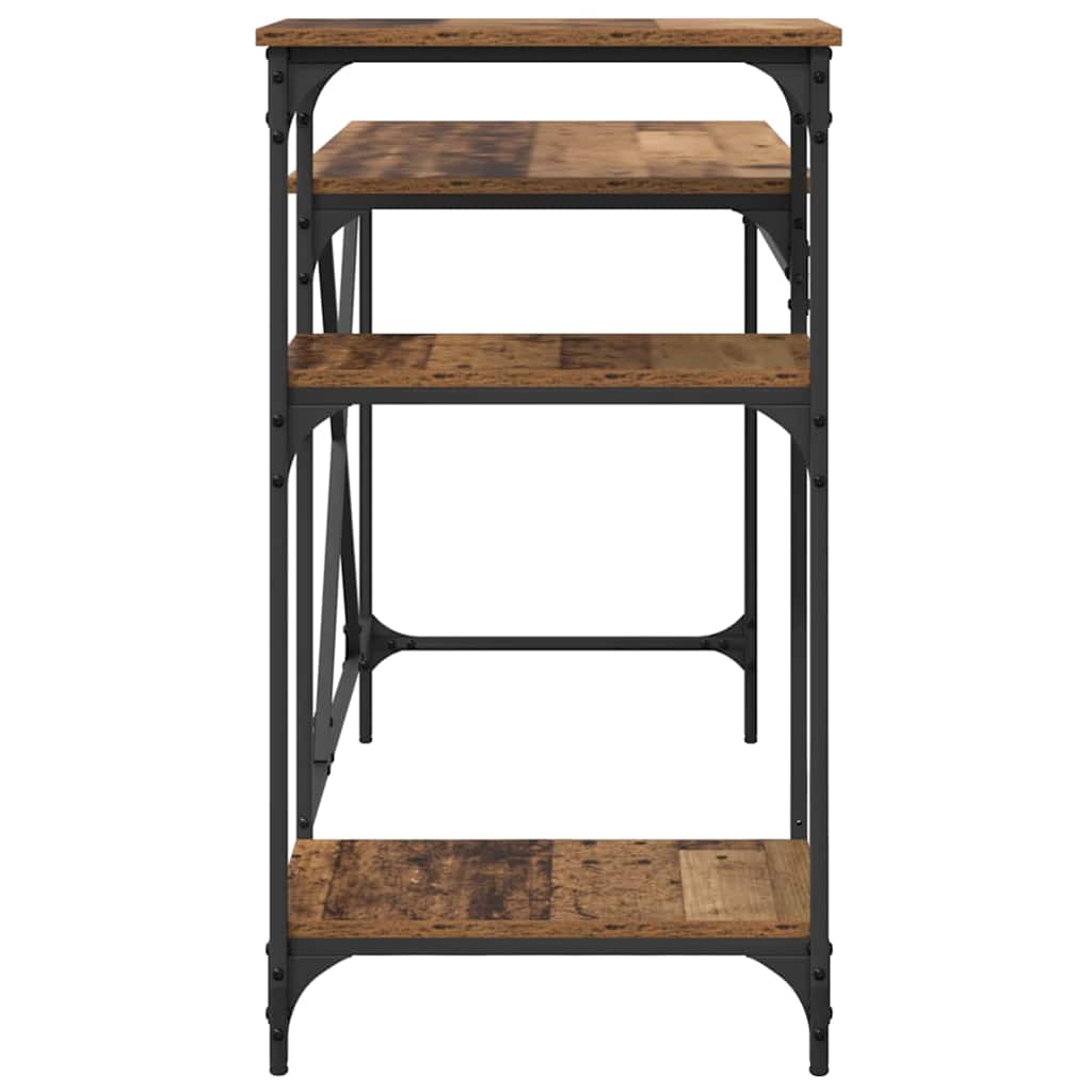 Bureau Bois Ancien 135 x 50 x 90 cm Bois d'ingénierie - XIOS