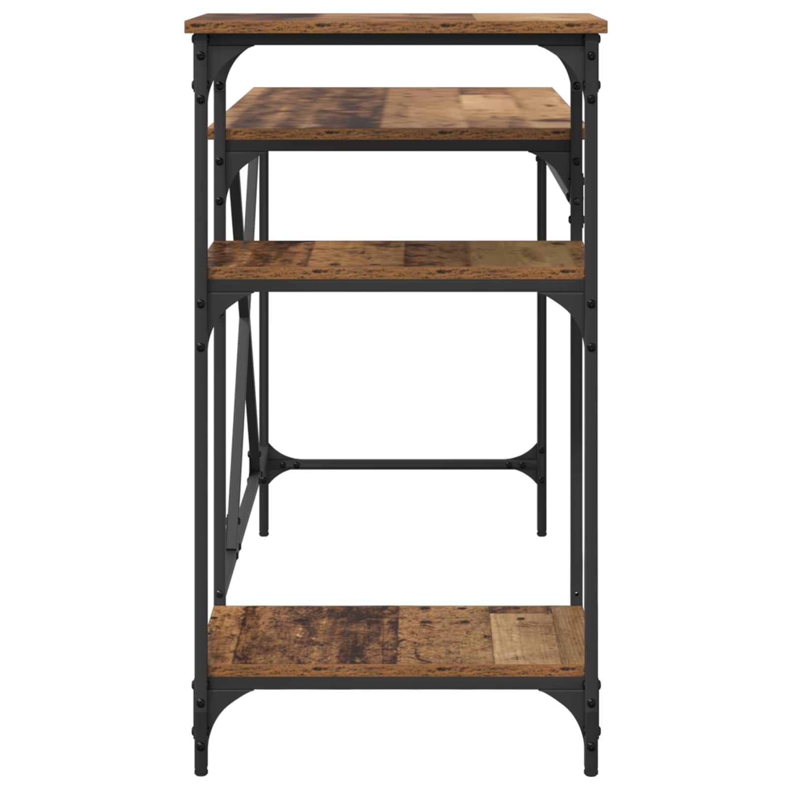 Bureau Bois Ancien 135 x 50 x 90 cm Bois d'ingénierie - XIOS