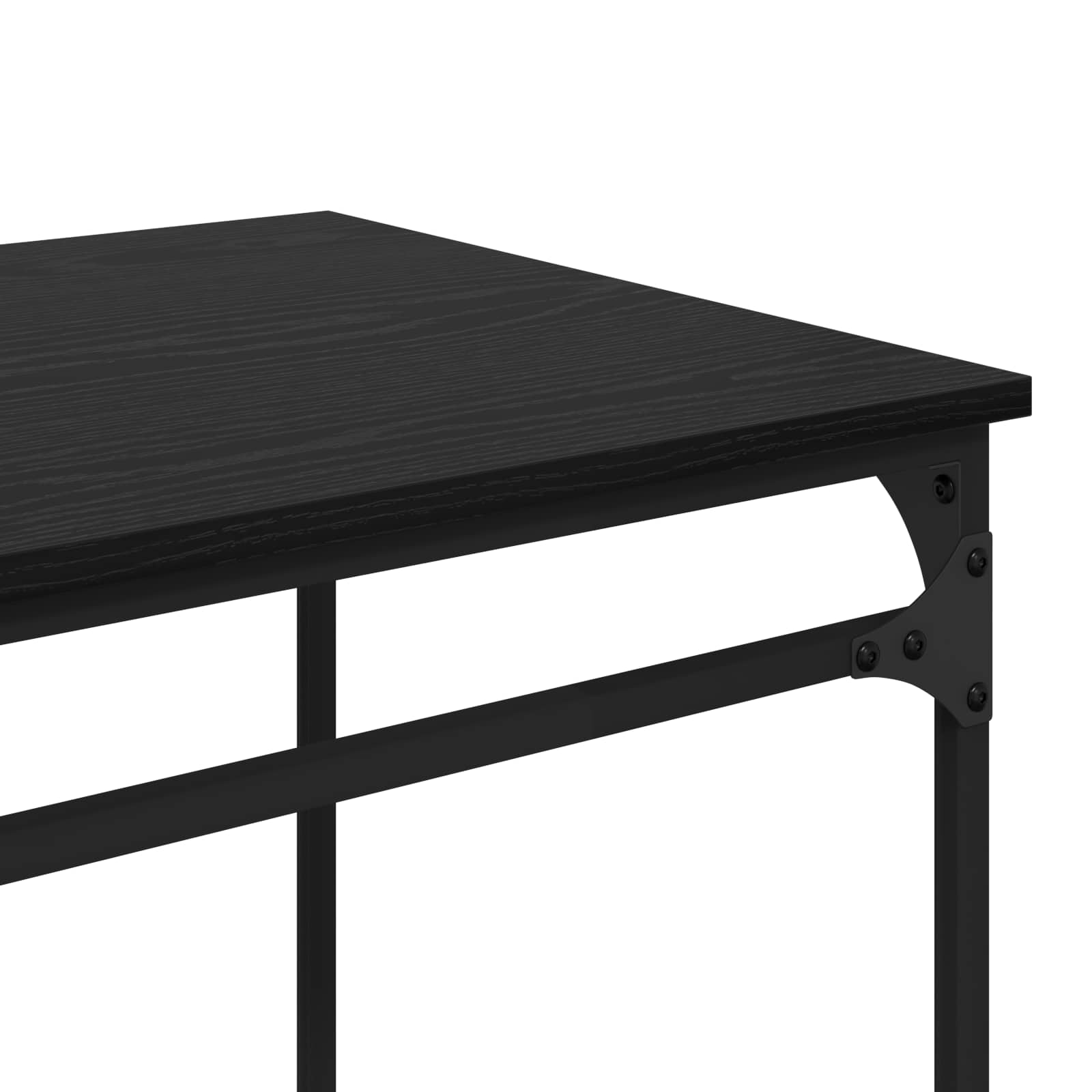 Bureau Chêne noir 135 x 50 x 90 cm Bois d'ingénierie - XIOS