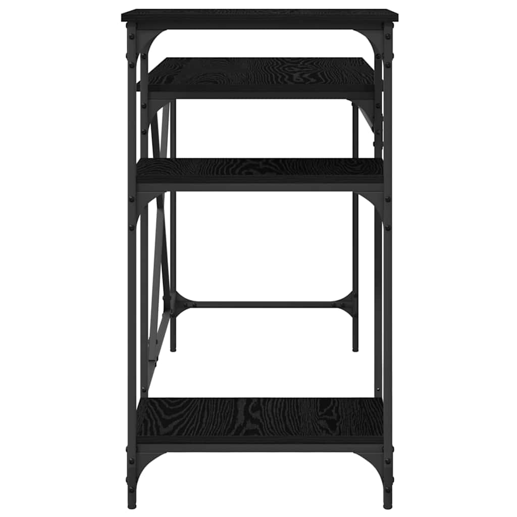 Bureau Chêne noir 135 x 50 x 90 cm Bois d'ingénierie - XIOS