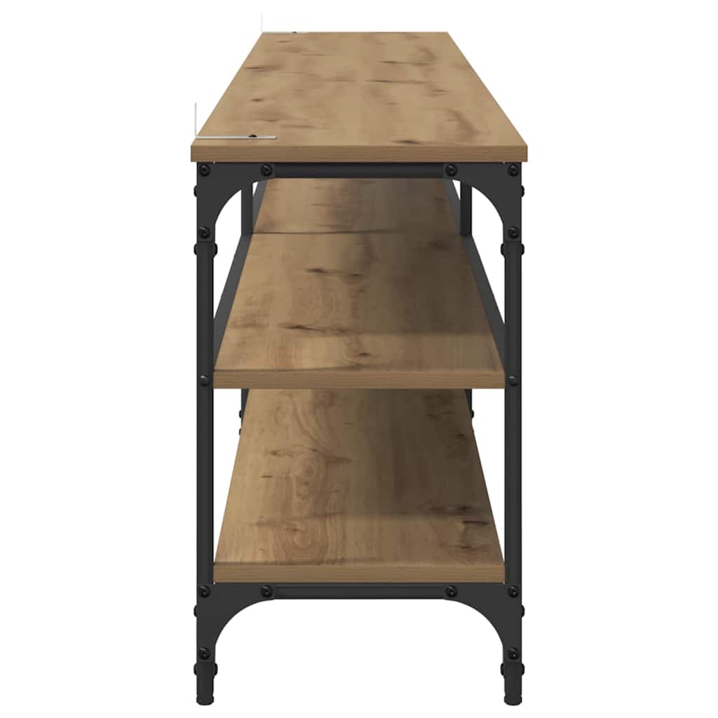 Meuble TV Chêne artisanal 200 x 30 x 50 cm - XIOS