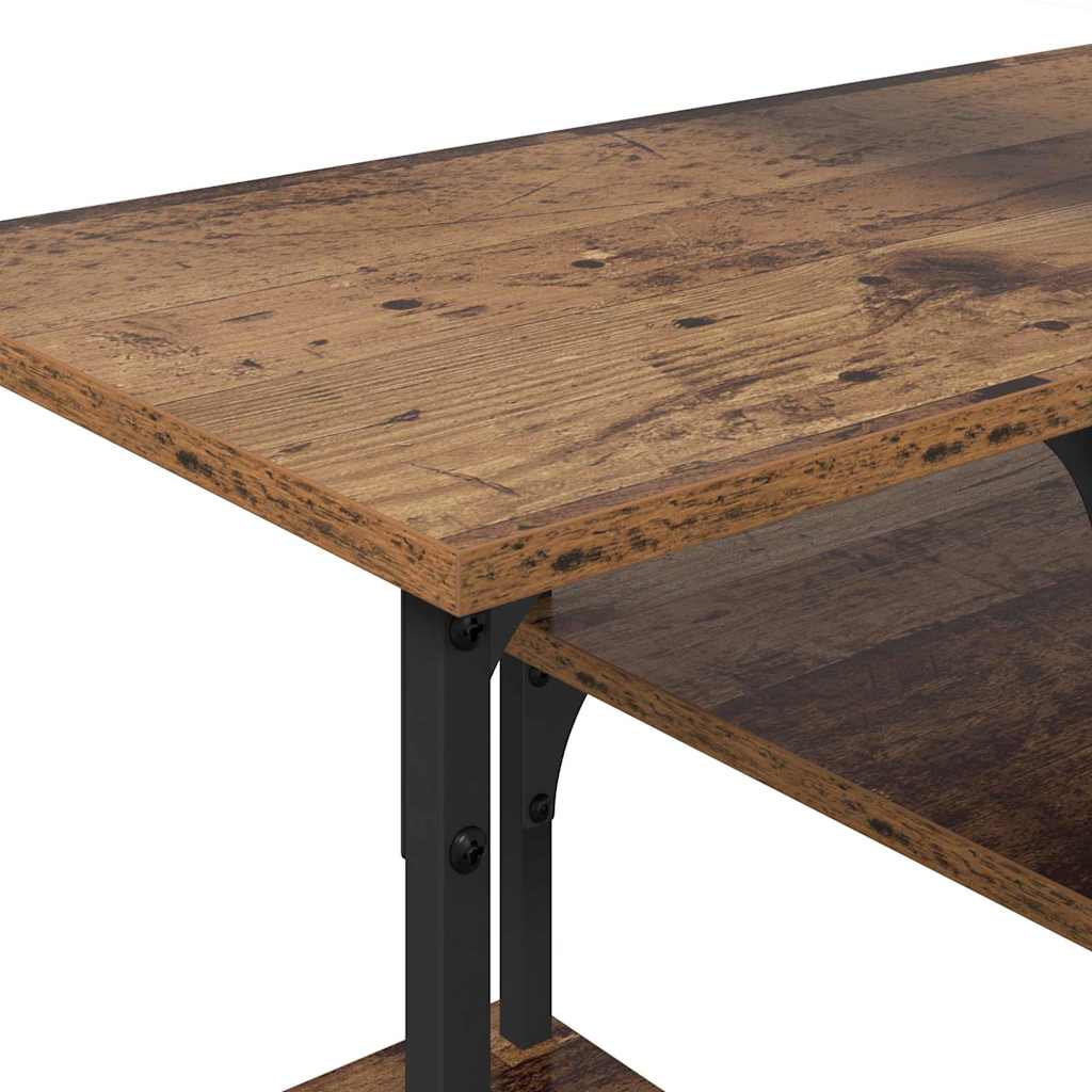 Meuble TV Bois Ancien 102 x 35 x 45,5 cm - XIOS