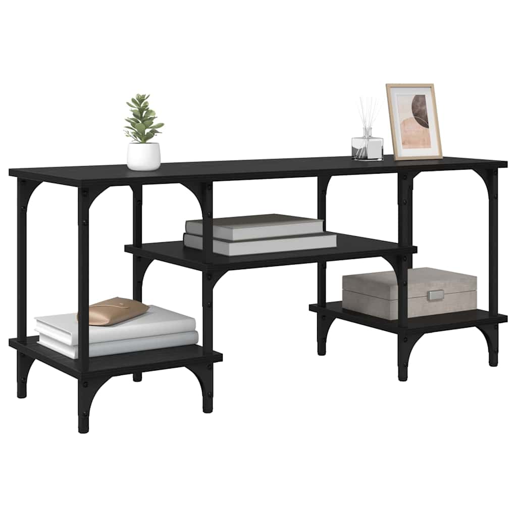 Meuble TV Chêne noir 102 x 35 x 45,5 cm - XIOS