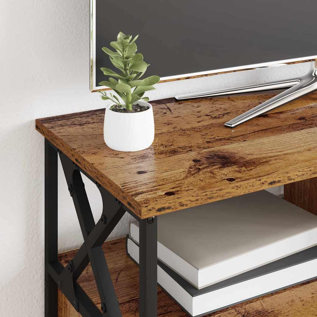 Meuble TV avec tiroir Bois Ancien 90 x 33 x 45 cm - XIOS