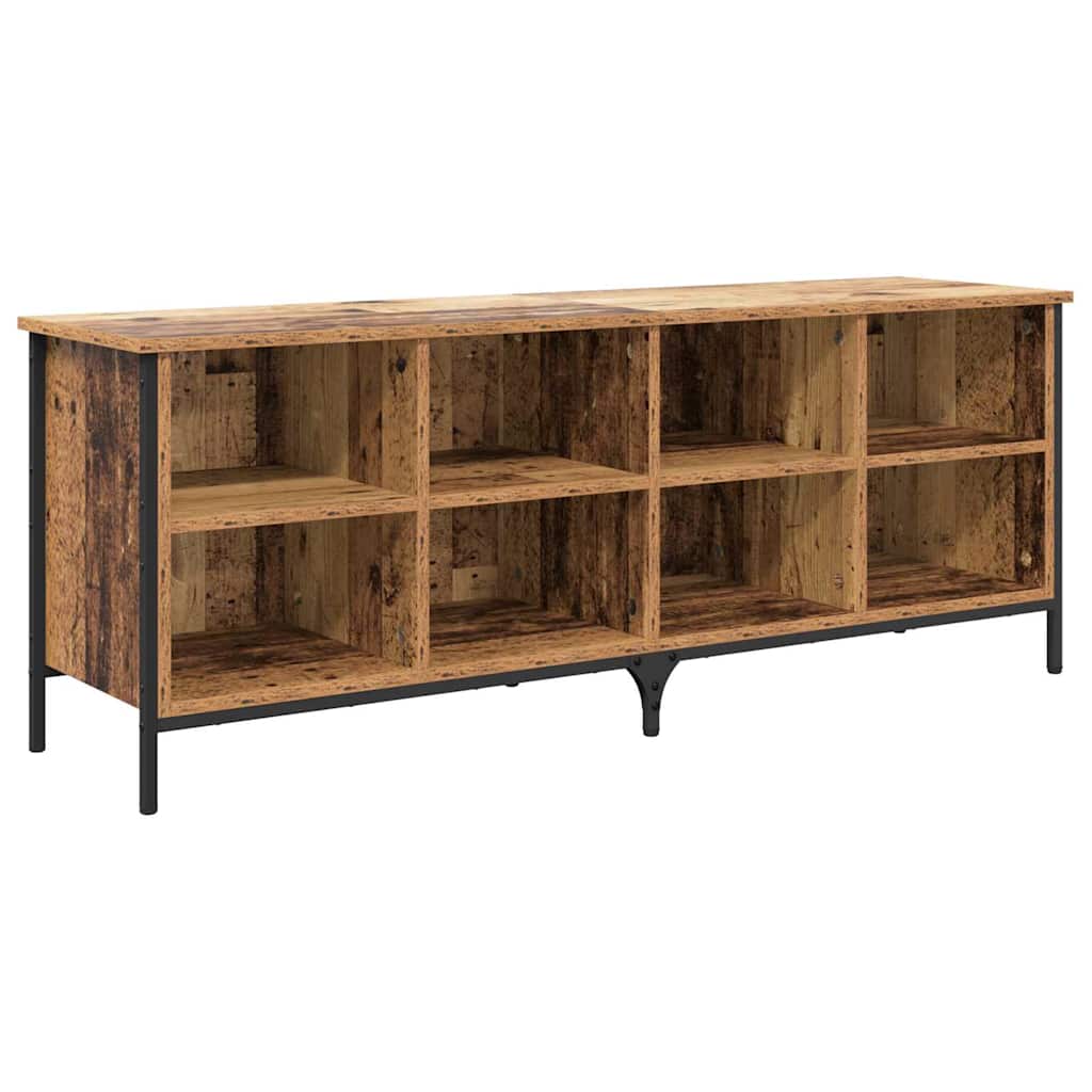 Cabinet à chaussures avec étagère Bois Ancien 131 x 35 x 50 cm - XIOS