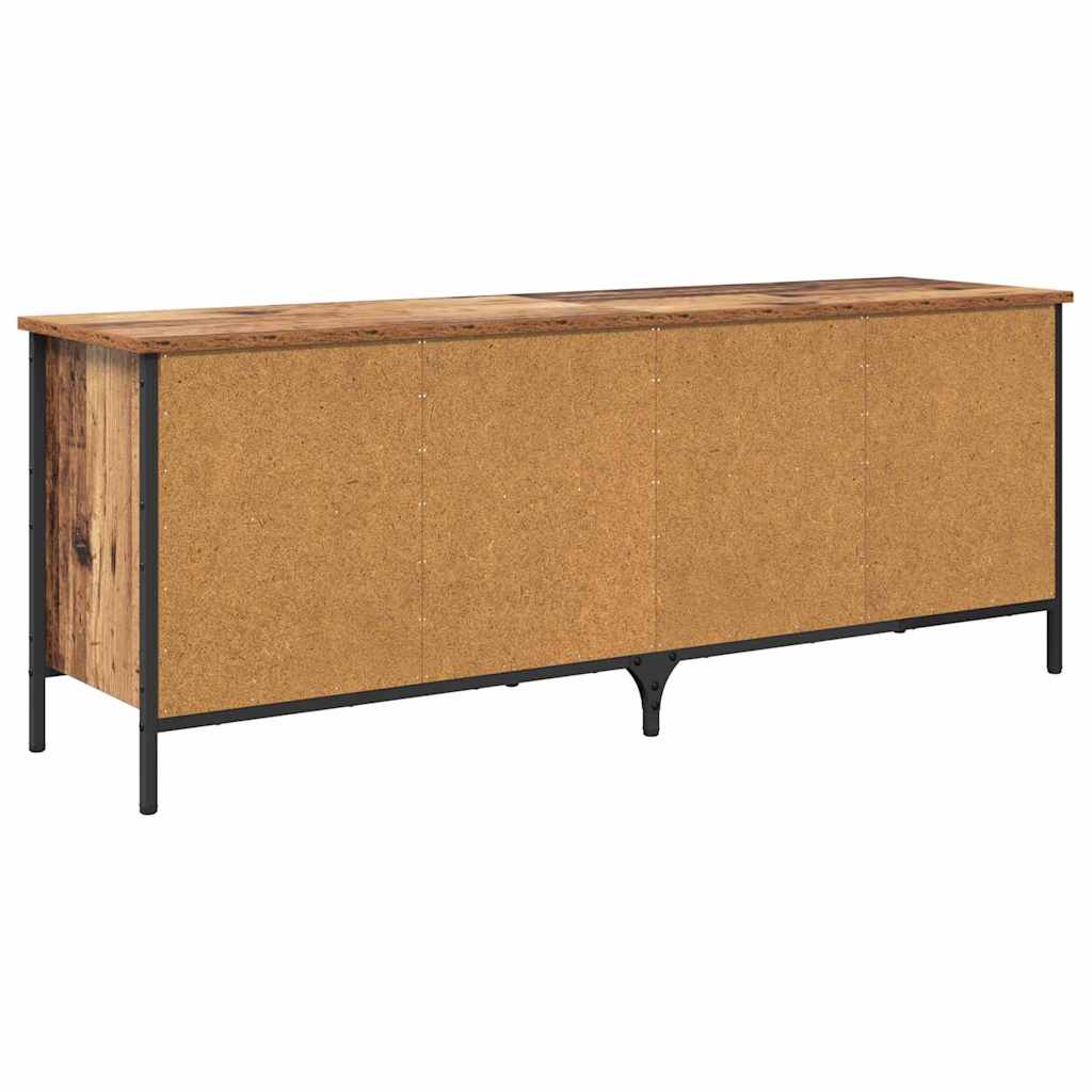 Cabinet à chaussures avec étagère Bois Ancien 131 x 35 x 50 cm - XIOS