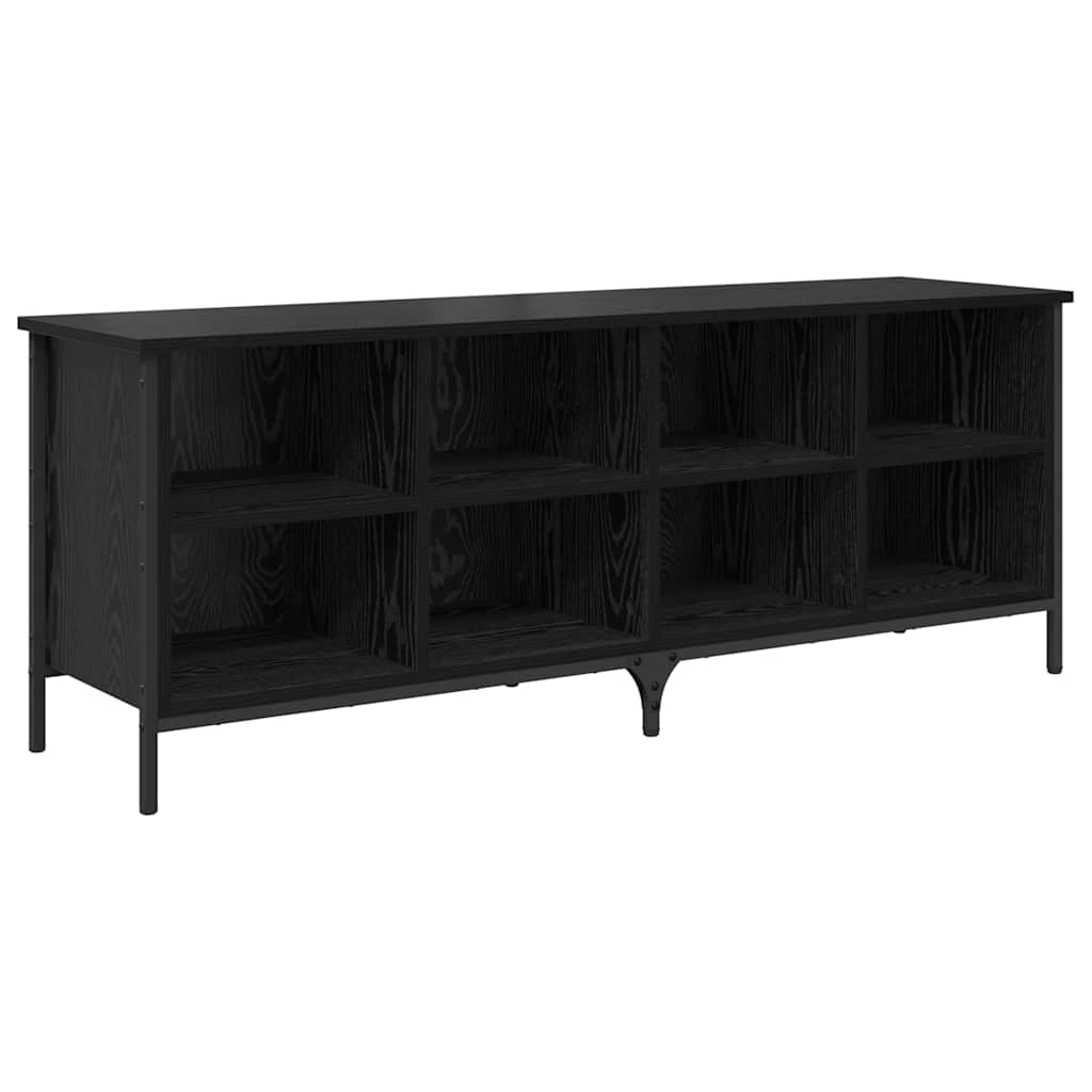Cabinet à chaussures avec étagère Chêne noir 131 x 35 x 50 cm - XIOS