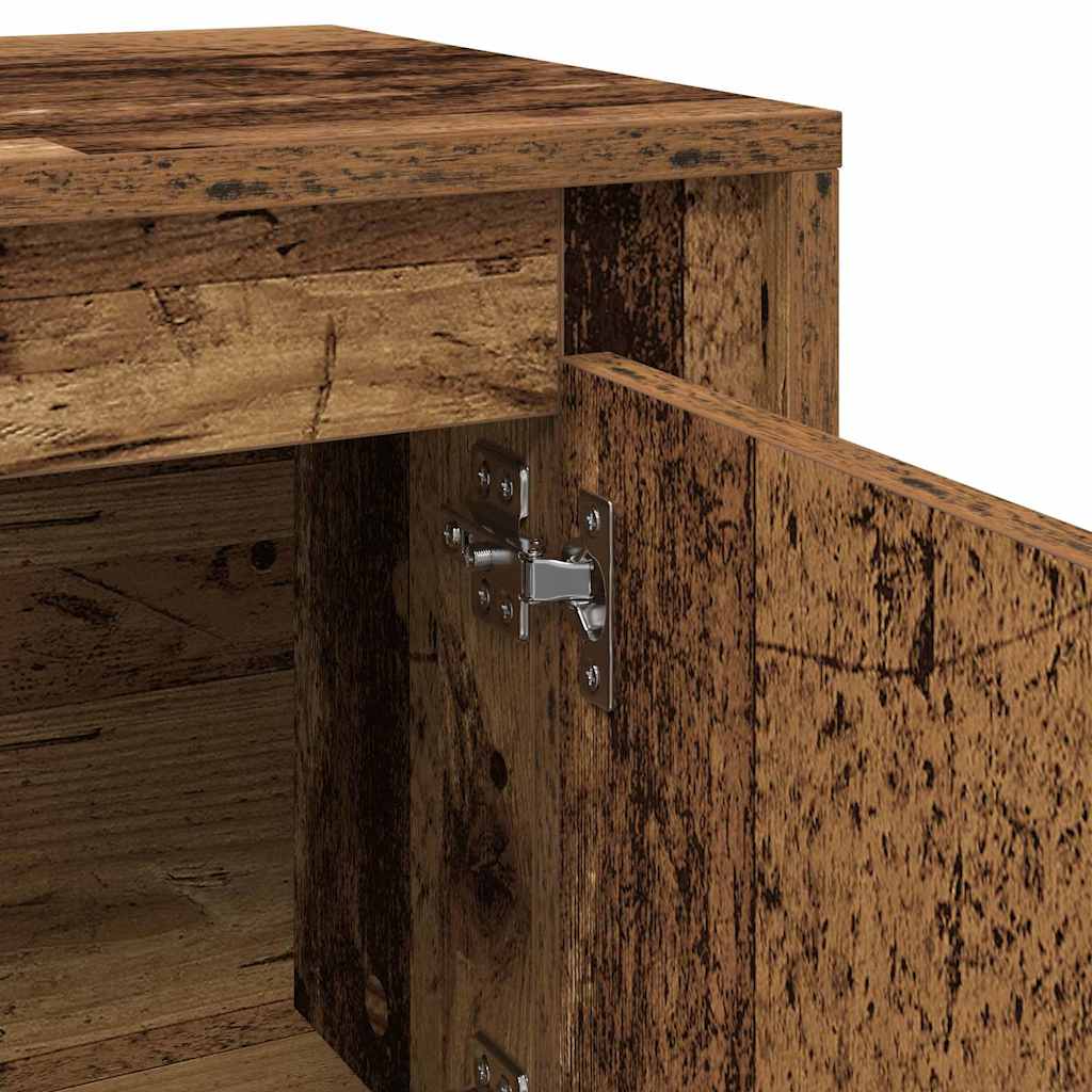 Meuble TV Bois Ancien 102 x 35 x 45 cm Bois d'ingénierie - XIOS