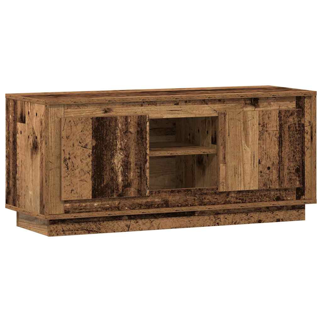 Meuble TV Bois Ancien 102 x 35 x 45 cm Bois d'ingénierie - XIOS