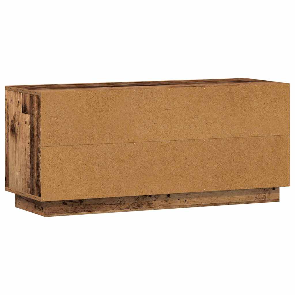 Meuble TV Bois Ancien 102 x 35 x 45 cm Bois d'ingénierie - XIOS
