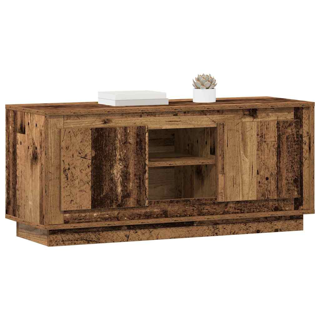 Meuble TV Bois Ancien 102 x 35 x 45 cm Bois d'ingénierie - XIOS