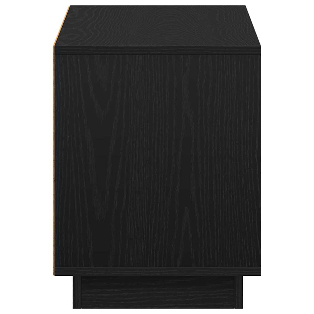 Meuble TV 102 x 35 x 45 cm Chêne noir Bois d'ingénierie - XIOS