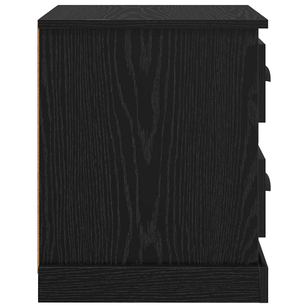 Cabinet de chevet avec tiroir Chêne noir 39 x 39 x 47.5 cm - XIOS