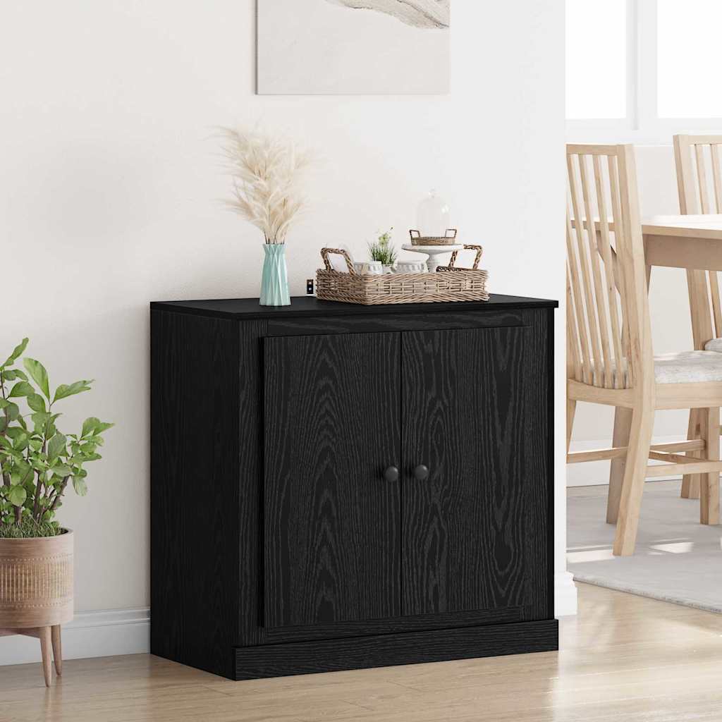 Buffet Chêne noir 70 x 35,5 x 67,5 cm Bois d'ingénierie - XIOS