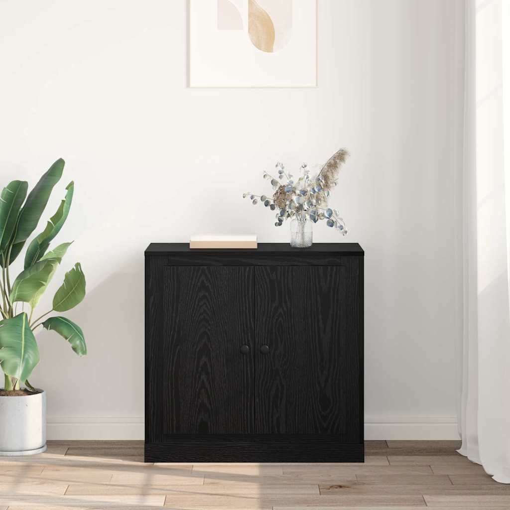 Buffet Chêne noir 70 x 35,5 x 67,5 cm Bois d'ingénierie - XIOS