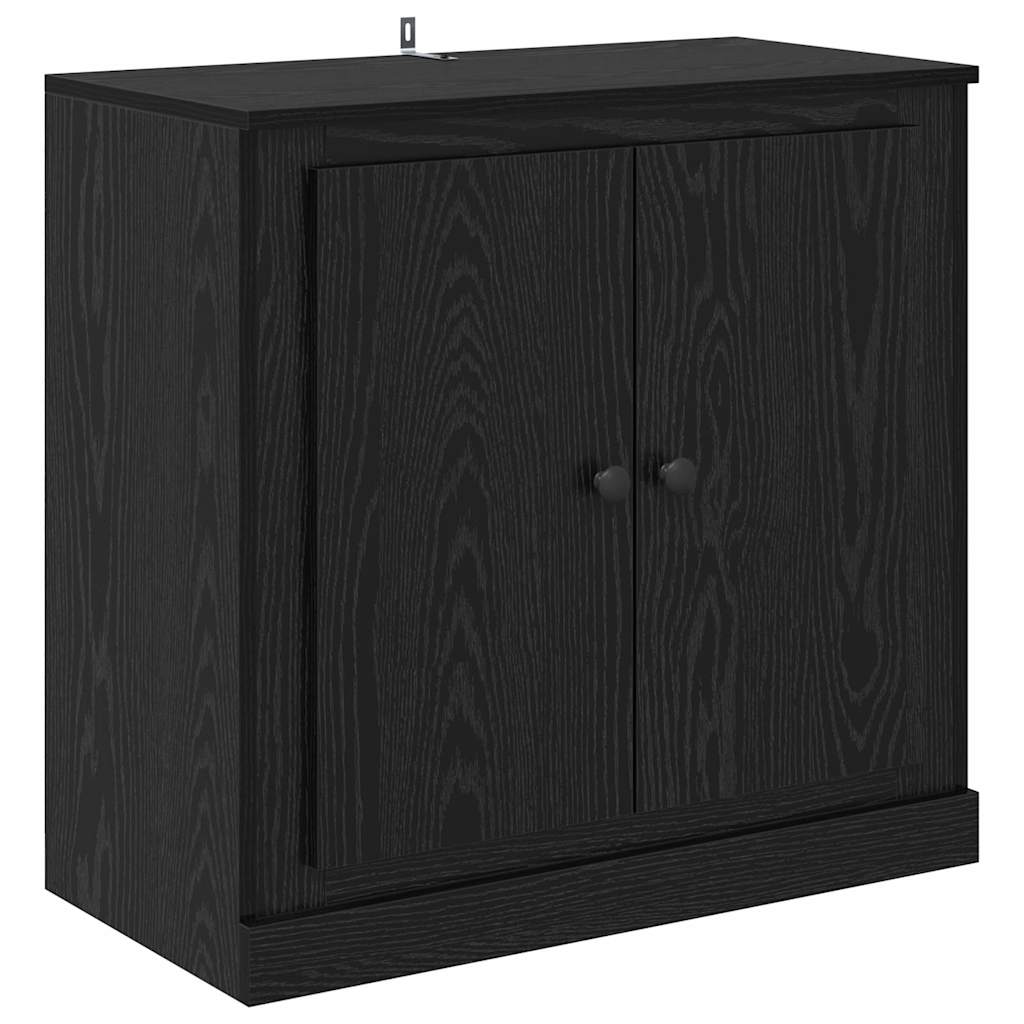 Buffet Chêne noir 70 x 35,5 x 67,5 cm Bois d'ingénierie - XIOS