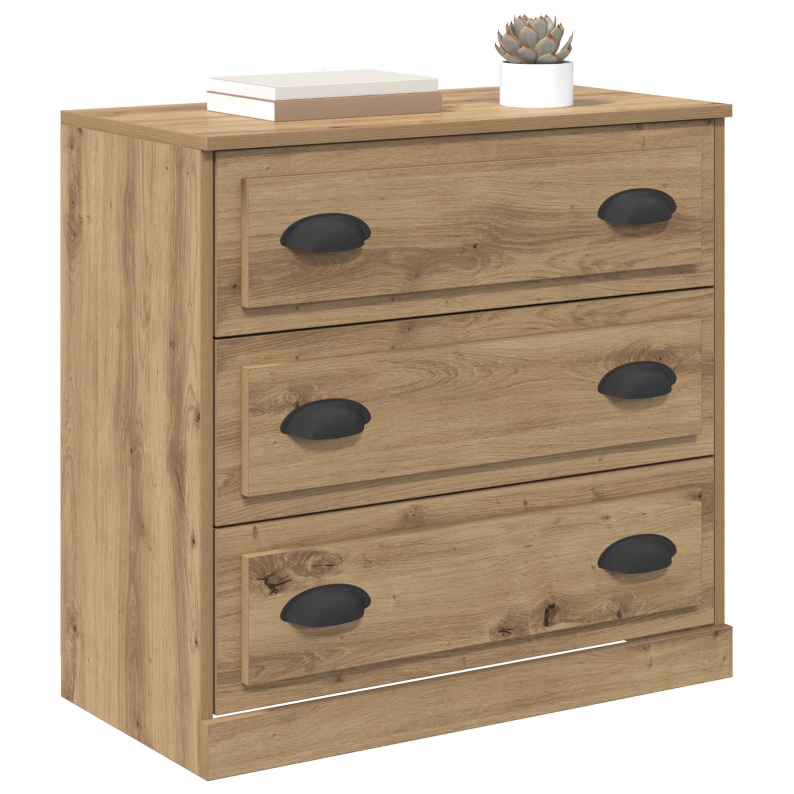 Buffet Chêne artisanal 70 x 35,5 x 67,5 cm Bois d'ingénierie - XIOS