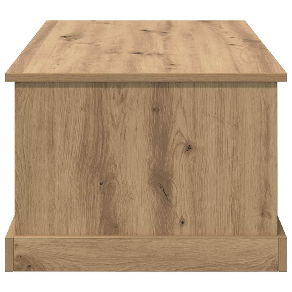 Table basse Chêne artisanal 90 x 50 x 35 cm Bois d'ingénierie - XIOS