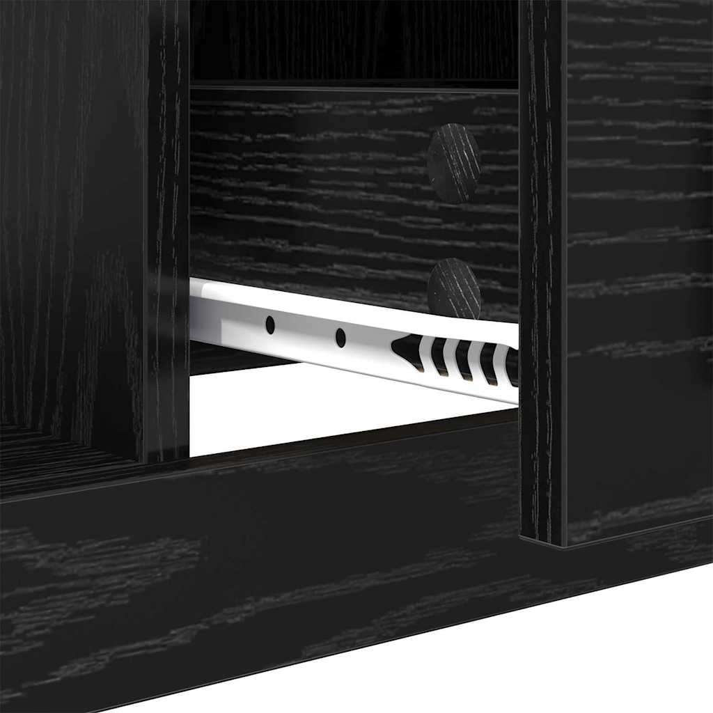 Table basse Chêne noir 90 x 50 x 35 cm Bois d'ingénierie - XIOS