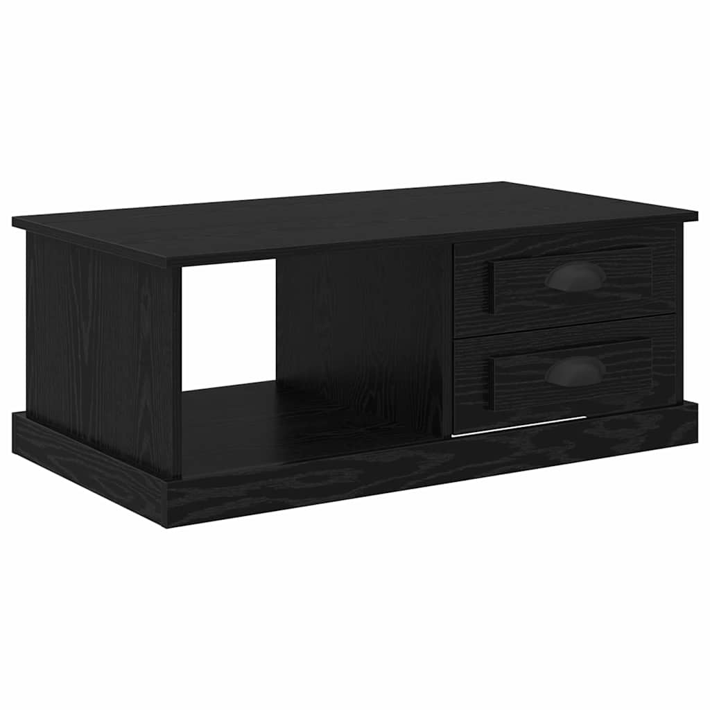 Table basse Chêne noir 90 x 50 x 35 cm Bois d'ingénierie - XIOS