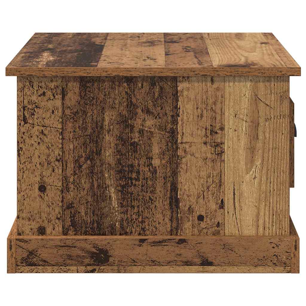 Table basse Bois ancien 50 x 50 x 35 cm Bois d'ingénierie - XIOS