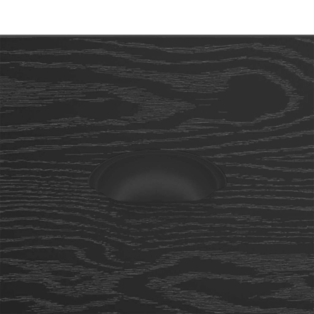 Table basse Chêne noir 50 x 50 x 35 cm Bois d'ingénierie - XIOS