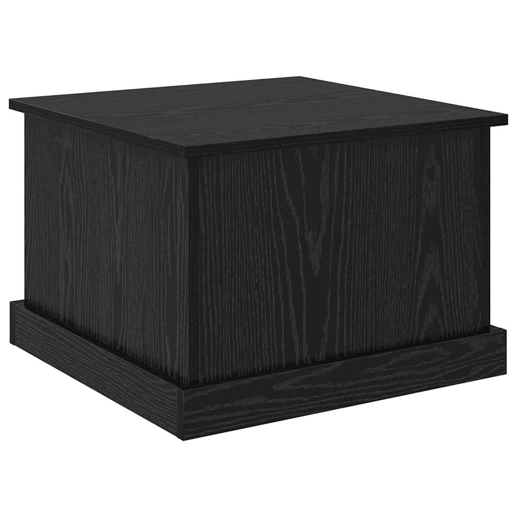 Table basse Chêne noir 50 x 50 x 35 cm Bois d'ingénierie - XIOS