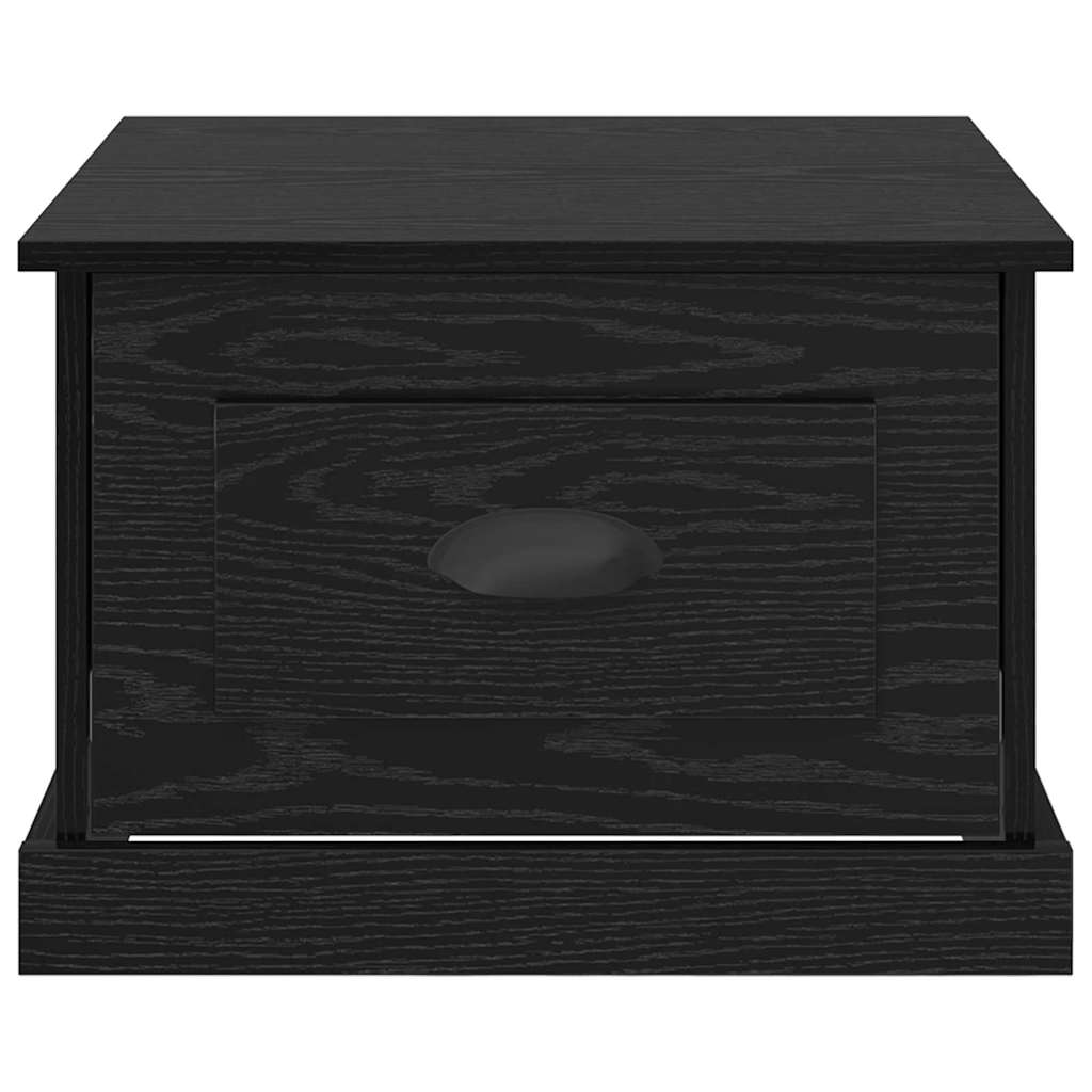 Table basse Chêne noir 50 x 50 x 35 cm Bois d'ingénierie - XIOS