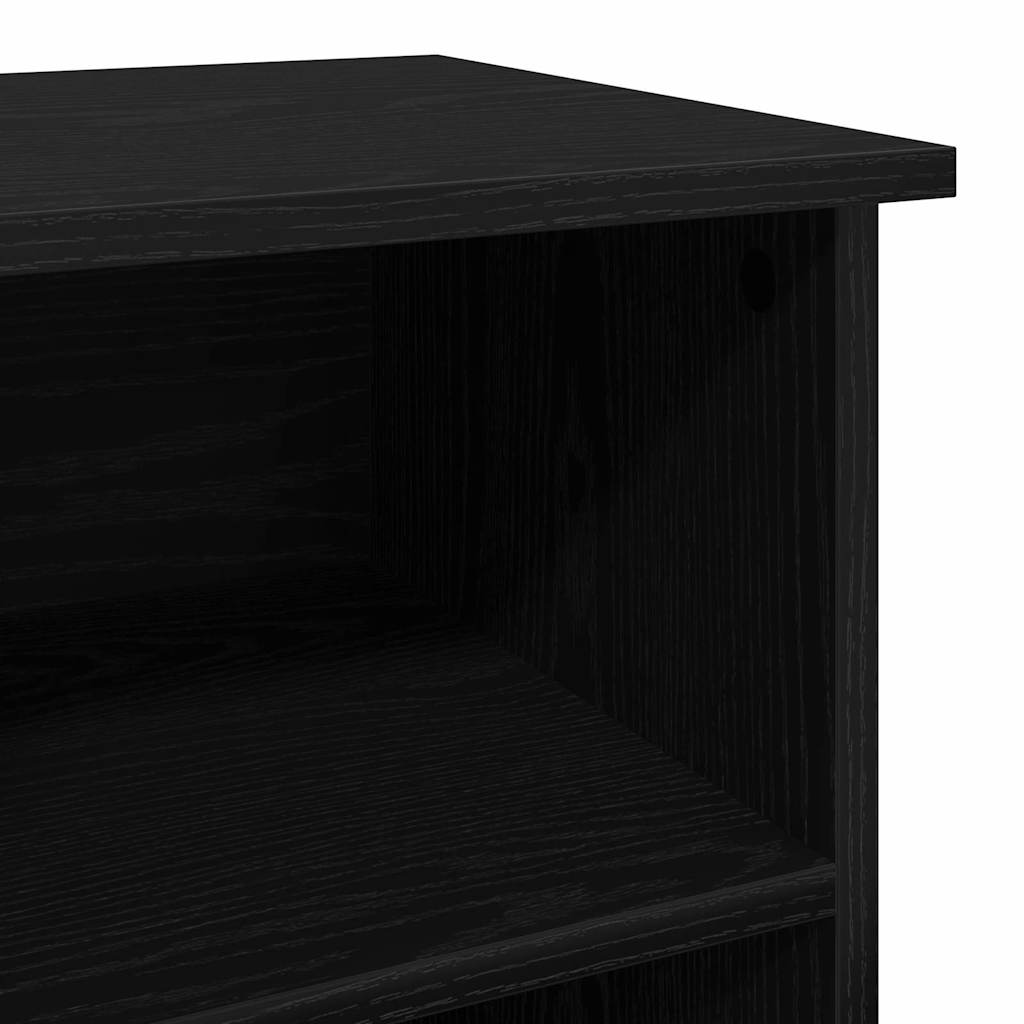 Meuble TV Chêne noir 99,5 x 35,5 x 48 cm Bois d'ingénierie - XIOS