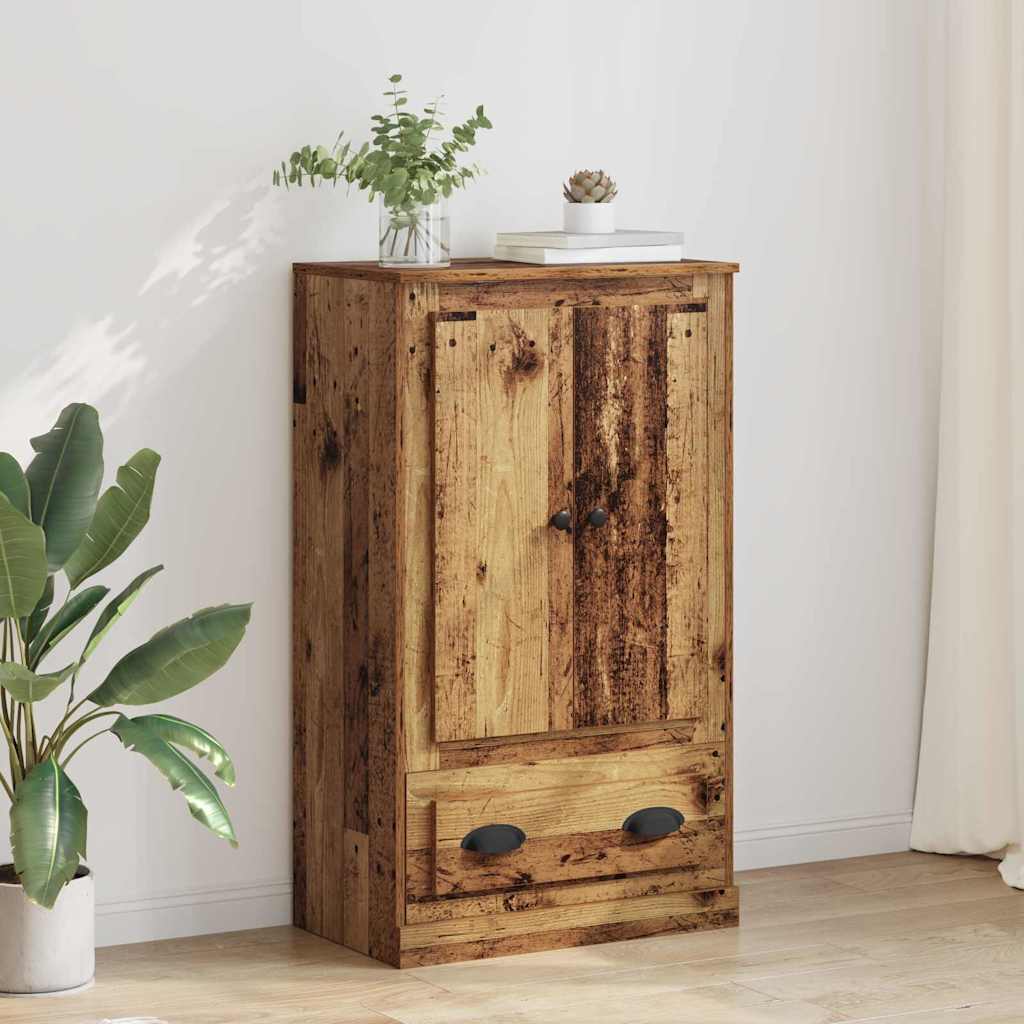 Haut Armoire Bois Ancien 60 x 35,5 x 103,5 cm Bois d'ingénierie - XIOS