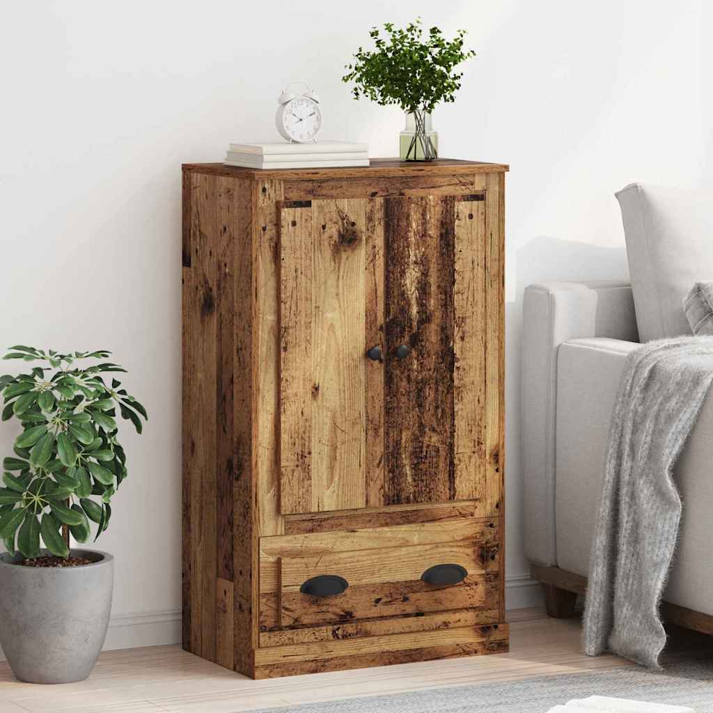 Haut Armoire Bois Ancien 60 x 35,5 x 103,5 cm Bois d'ingénierie - XIOS