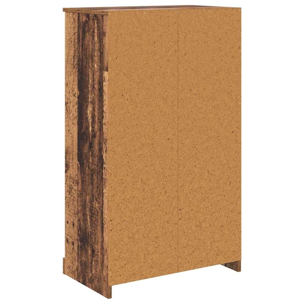 Haut Armoire Bois Ancien 60 x 35,5 x 103,5 cm Bois d'ingénierie - XIOS