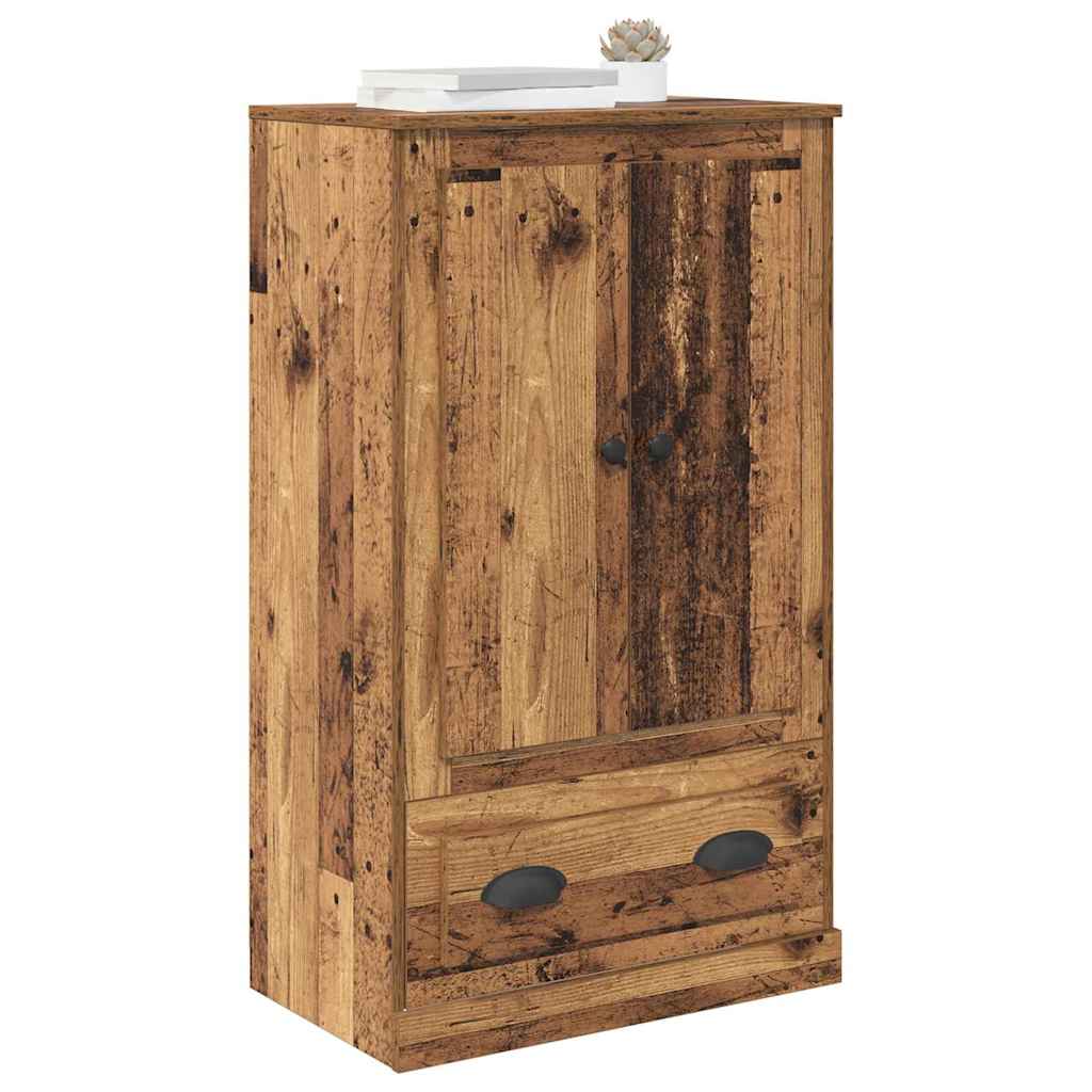 Haut Armoire Bois Ancien 60 x 35,5 x 103,5 cm Bois d'ingénierie - XIOS