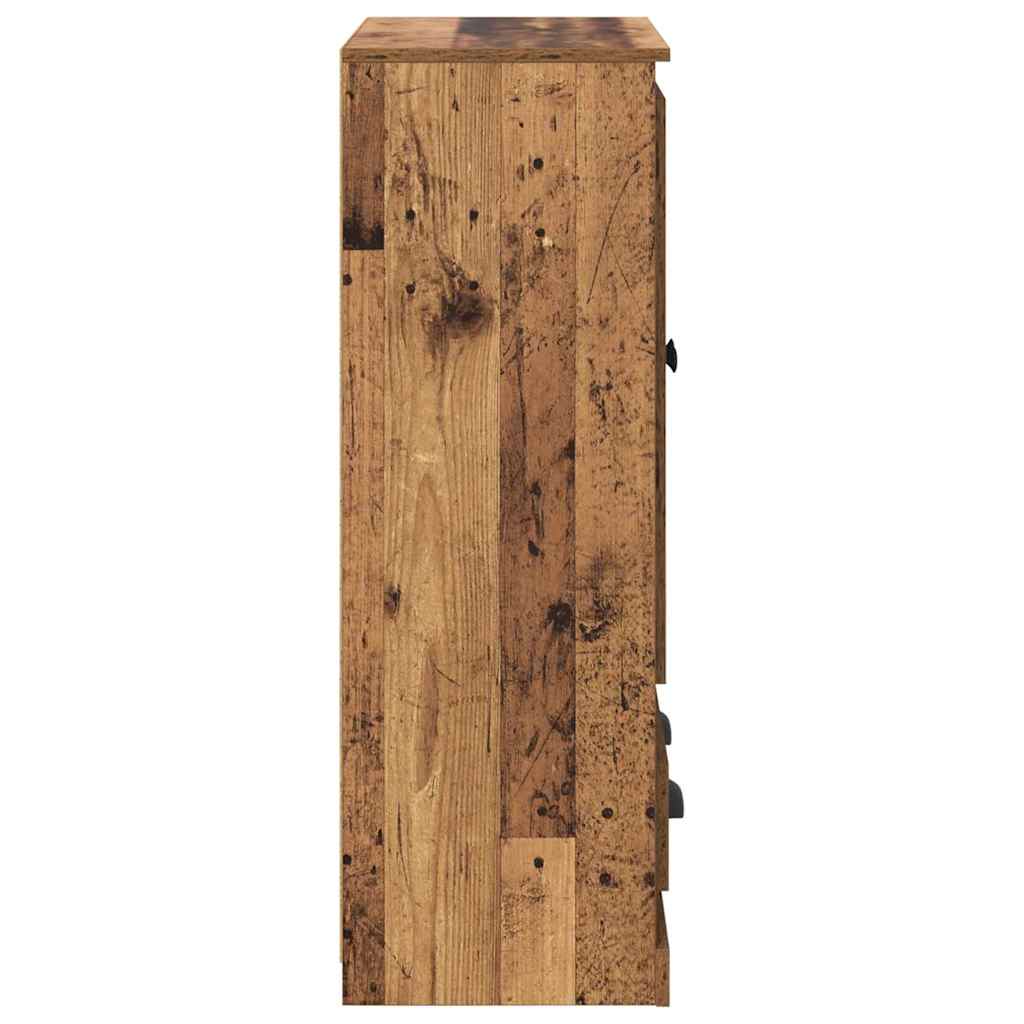 Haut Armoire Bois Ancien 60 x 35,5 x 103,5 cm Bois d'ingénierie - XIOS