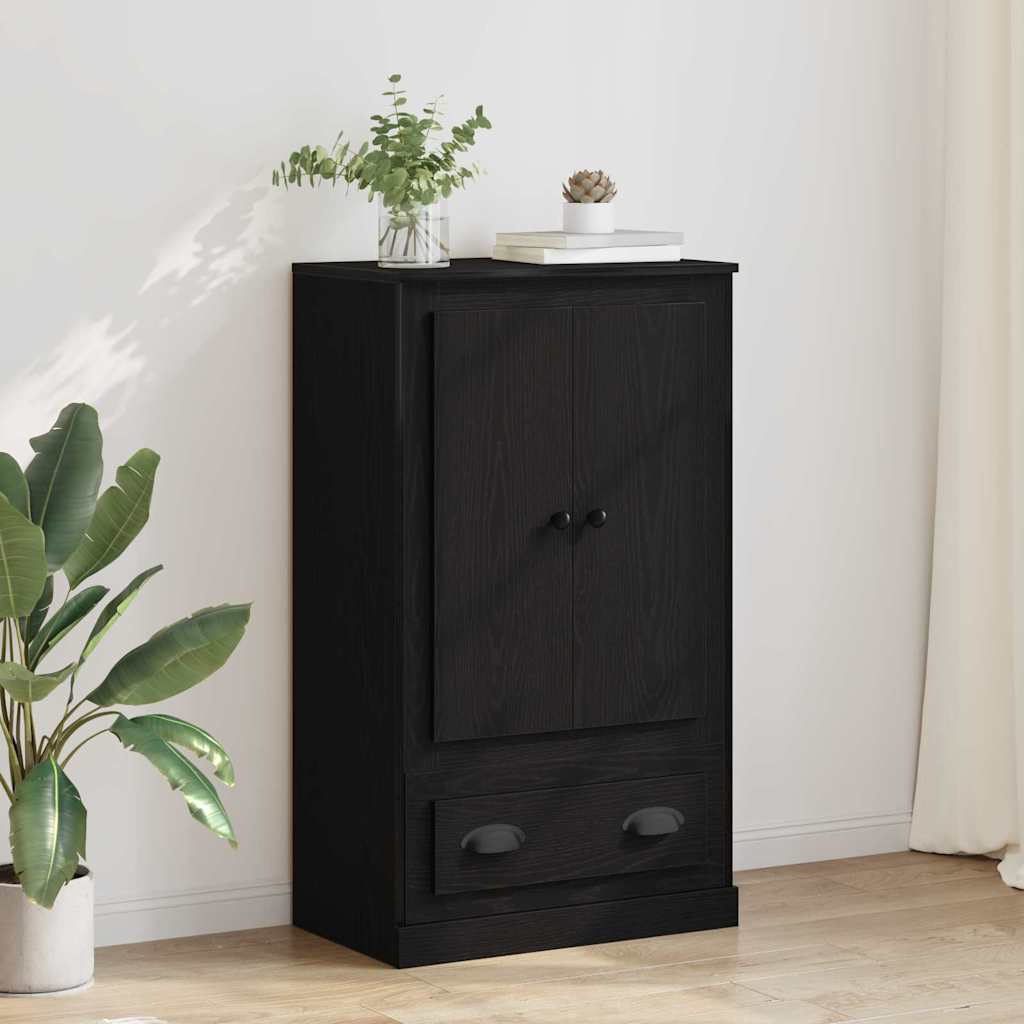 Haut Armoire Chêne noir 60 x 35,5 x 103,5 cm Bois d'ingénierie - XIOS