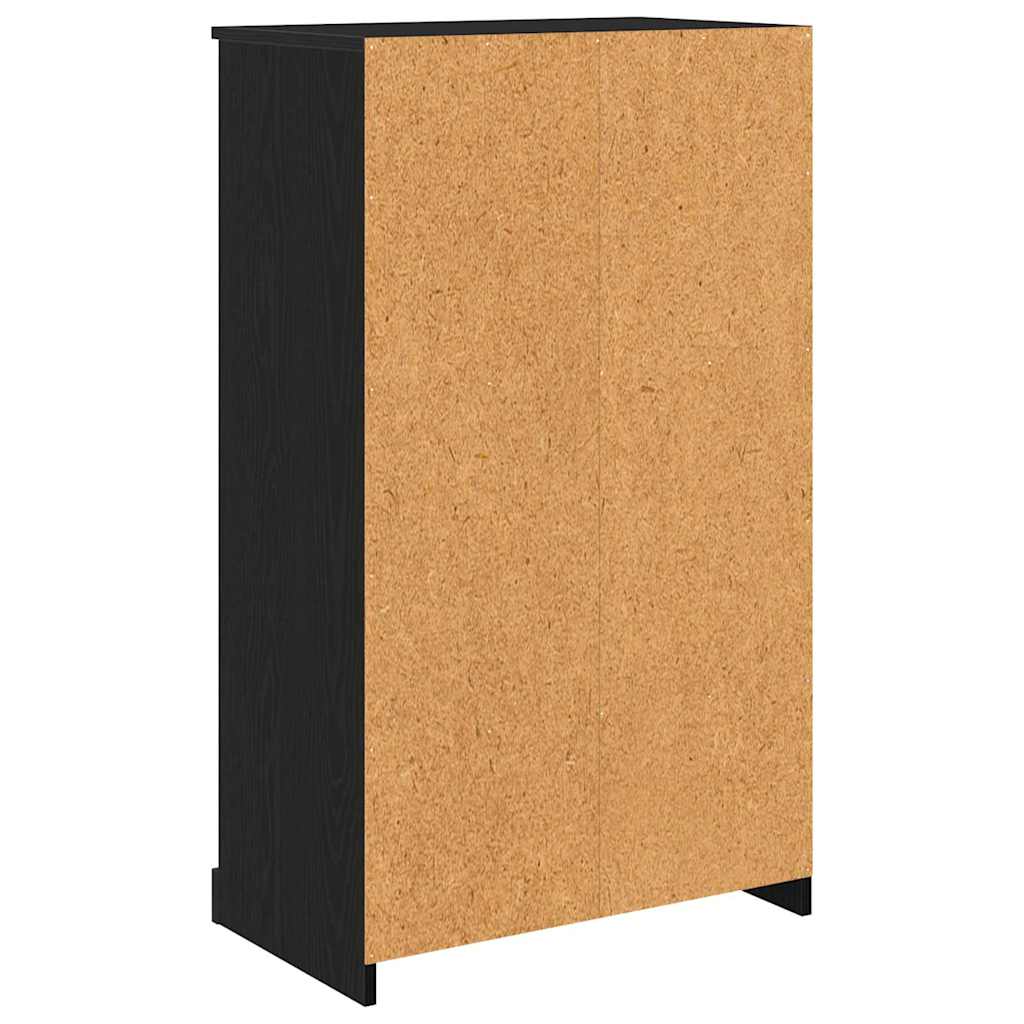 Haut Armoire Chêne noir 60 x 35,5 x 103,5 cm Bois d'ingénierie - XIOS