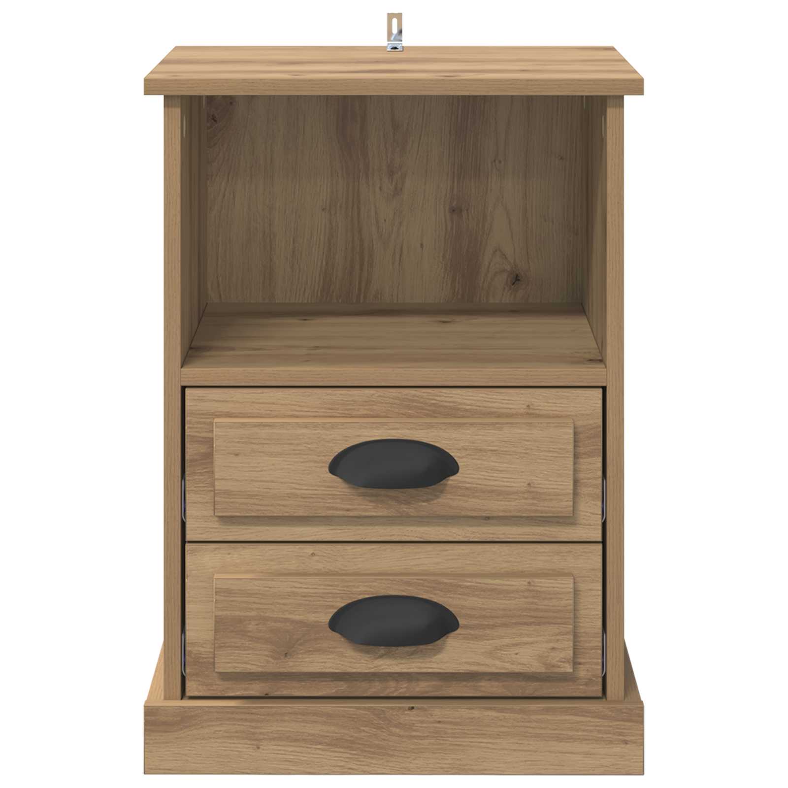 Cabinet de chevet 2 pc Chêne artisanal 36 x 43 x 60 cm - XIOS