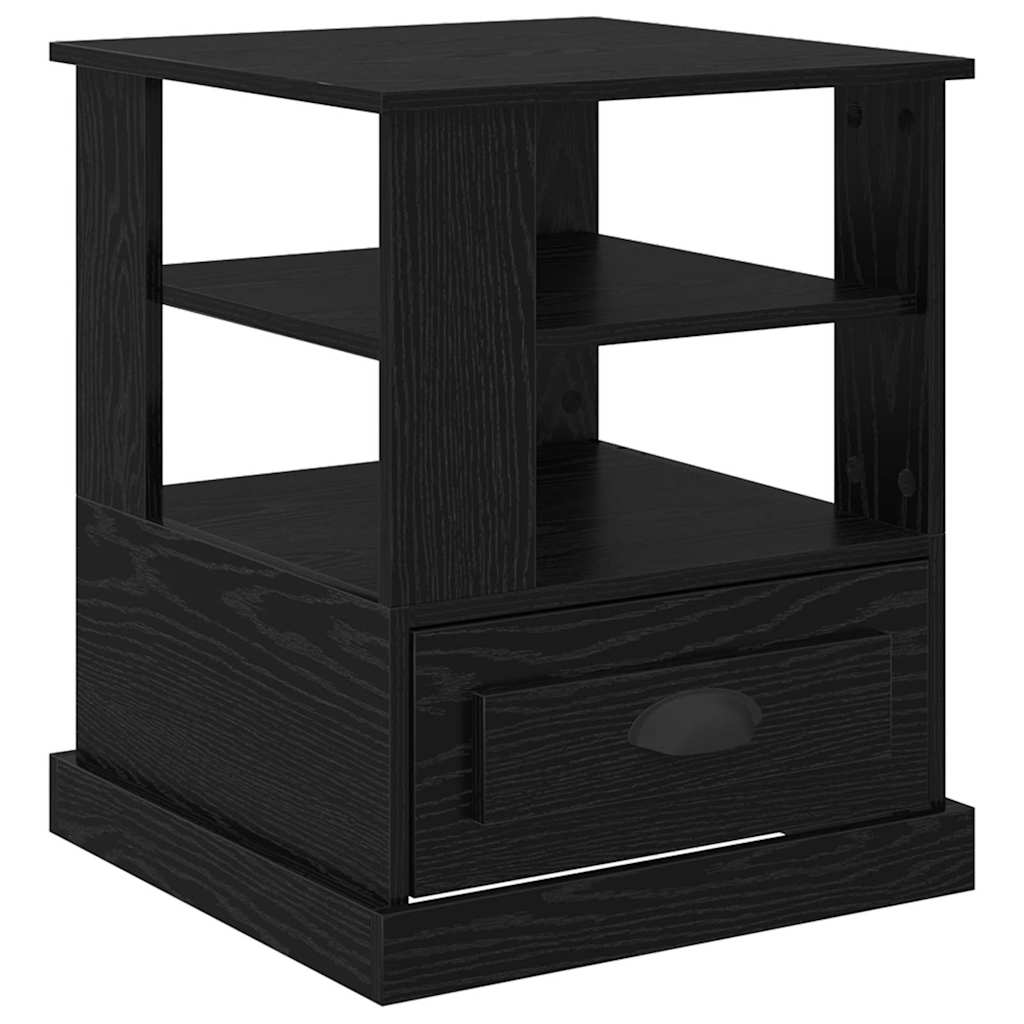 Cabinet de chevet Chêne noir 50 x 50 x 60 cm Bois d'ingénierie - XIOS
