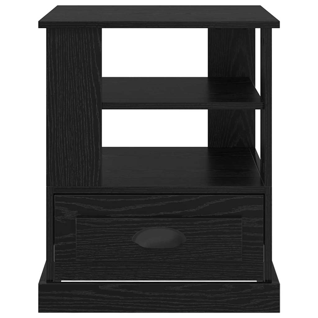Cabinet de chevet Chêne noir 50 x 50 x 60 cm Bois d'ingénierie - XIOS